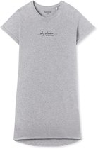 Schiesser Nachthemd 1/2 Arm, 90cm Dames Nachthemd - grey melange - Maat 4XL