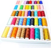 50 polyester naaigaren, 137 meter voor elke kleur, voor naaimachine en met de hand naaien