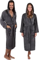 Stockholm Microfibre Bathrobe for Men and Women - Sauna Bathrobe - Long Bathrobe - Sauna Gown with Hood