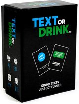 Text or drink Kaartspel - Drankspel met je telefoon - Drank - Alcohol Game met kaarten