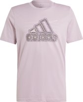 adidas Sportswear Growth Badge Graphic T-shirt - Heren - Paars- XL
