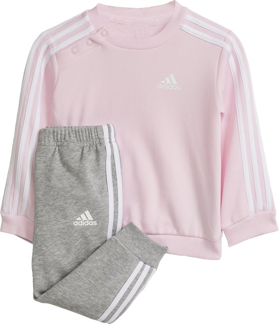 adidas Sportswear Essentials 3-Stripes Joggingpak Kids - Kinderen - Roze- 80