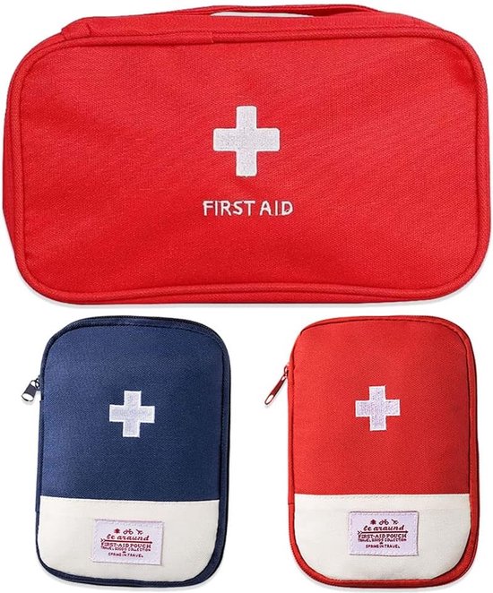 Foto: Ehbo set ehbo kit veiligheidsvest first aid bag set as emergency kit refill set for car autoveiligheidsvest