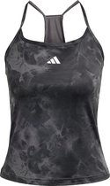 adidas Performance Train Essentials AOP Flower Tie-Dye Tanktop - Dames - Grijs- L