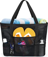 Grand sac de plage, sac de voyage, sac de rangement, Sacs à main pliables, sacs de pique-nique pour l'été, Shopping de plage pour vacances en famille