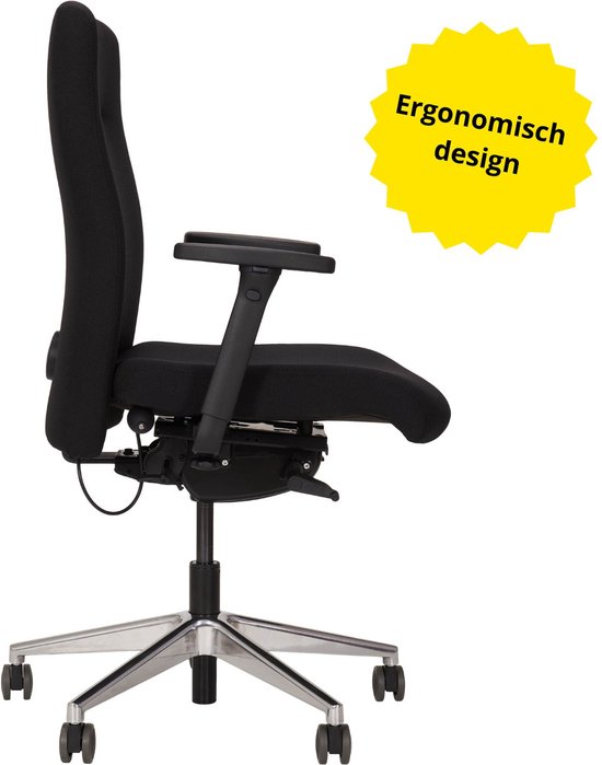 Kangaro Executive Bureaustoel - In Hoogte Verstelbaar - Met Een Uitstekend Zitcomfort K 850040