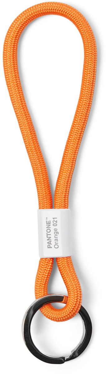 Copenhagen Design - Sleutelhanger Klein - Orange 021 - Nylon - Oranje