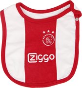 Ajax-baby slabbetje wit-rood-wit Ziggo