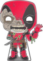 Funko Deadpool - Zombie Loungefly POP! Enamel Deadpool (Glow In The Dark) 10 cm Pin - Multicolours