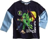 BEN-10-T-shirt-met-lange-mouw-blauw-maat-110