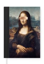 Carnet - Carnet d'écriture - Mona Lisa - Leonardo de Vinci - Bronze - Carnet - Format A5 - Bloc-notes