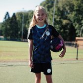 Champions League Voetbaltenue Kinderen - Maat 116 t/m 164 - Zwart - Unisex - Officiële merchandise