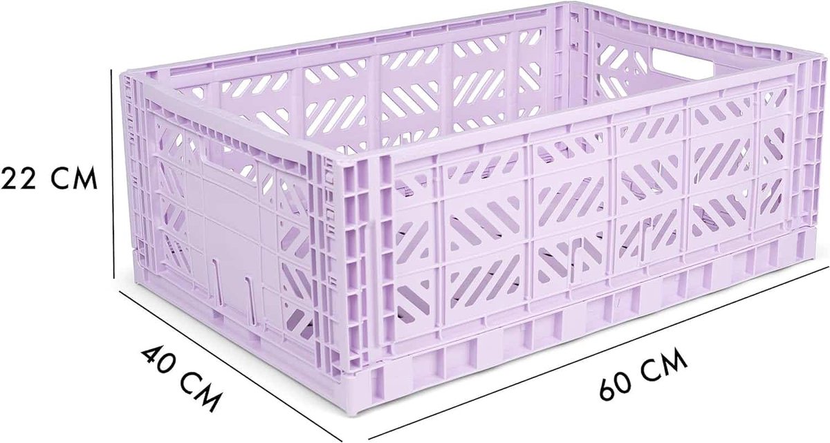AyKasa Opvouwbare Krat Maxi - Orchid