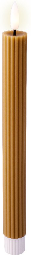 YIWER Ledkaarsen, vlamloze kaarsen,12/15/17/20/22 cm,set van 5 echte was met realistische dansende led-vlammen en afstandsbediening met 10 toetsen,met 2/4/6/8-uurs timer,300 uur (ivoor,5×1
