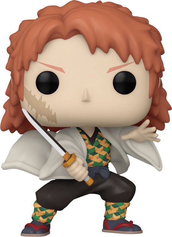 Demon Slayer Sabito vinyl figuur nr. 1404 Funko Pop! meerkleurig