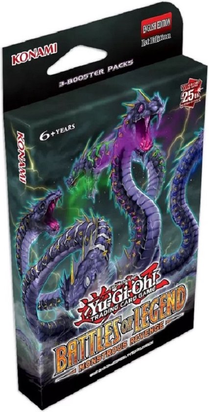 yugioh battles of legend monstrous revenge booster box Pack catering to various deck archetypes from the manga and anime series Battles of Legend: Monstrous Revenge