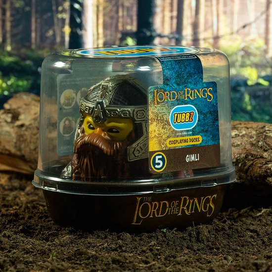 Numskull - Best of TUBBZ Boxed Badeend - The Lord of the Rings - Gimli - 9cm - TUBBZ