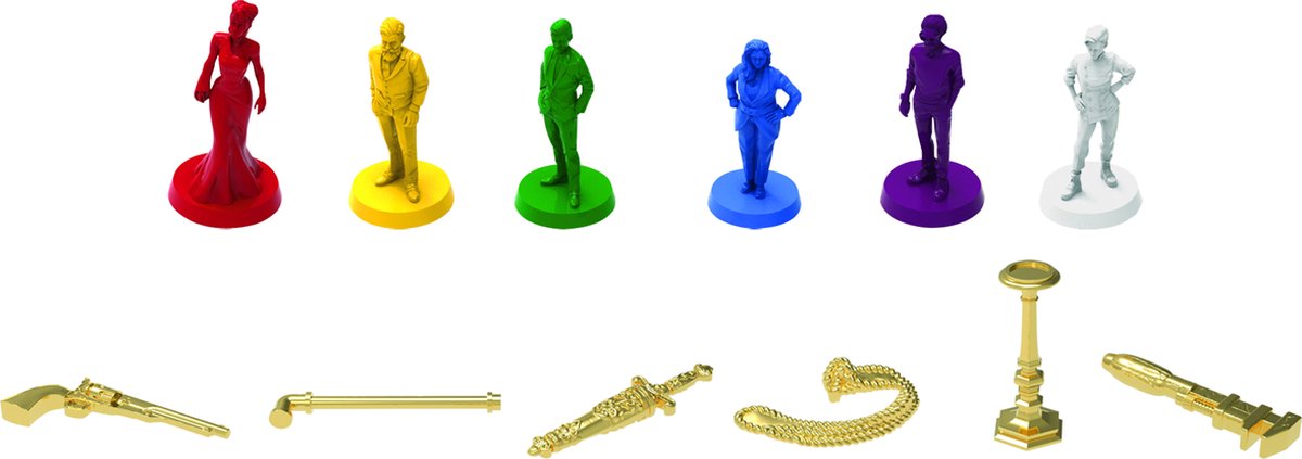 Cluedo - Bordspel Nieuwe variant - Gezelschapsspel — afbeelding 3