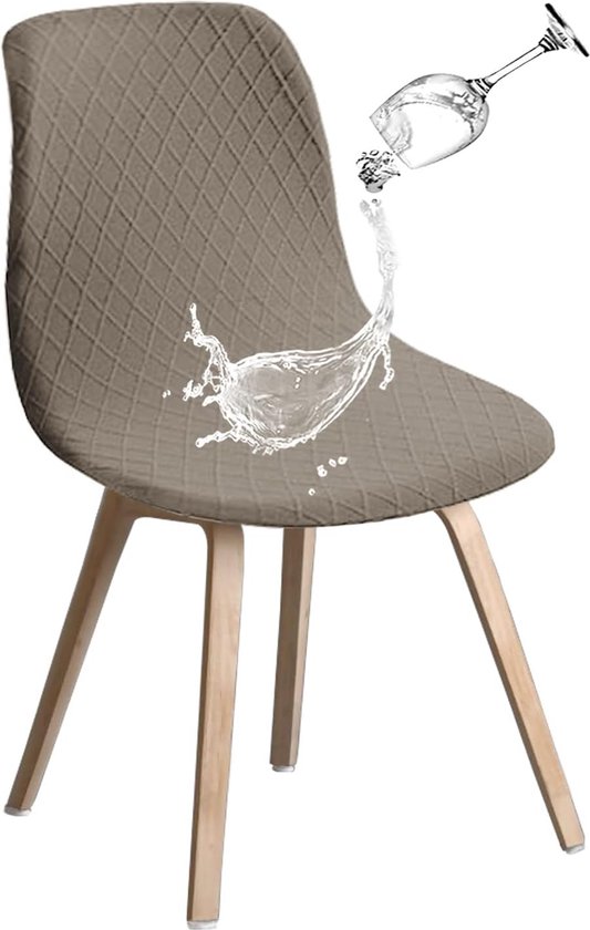 Mateju Stretch Shell Eetkamerstoelhoezen, 1 2 4 6 8 stuks, wasbare diagonale Scandinavische stoelhoezen verwijderbare lounge armloze zijstoelbeschermer voor eetkamer hotel (1 stk, blauw marmer