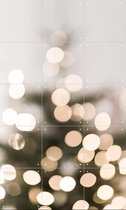IXXI Christmas Lights 1 - Wanddecoratie - Fotografie - 60 x 100 cm