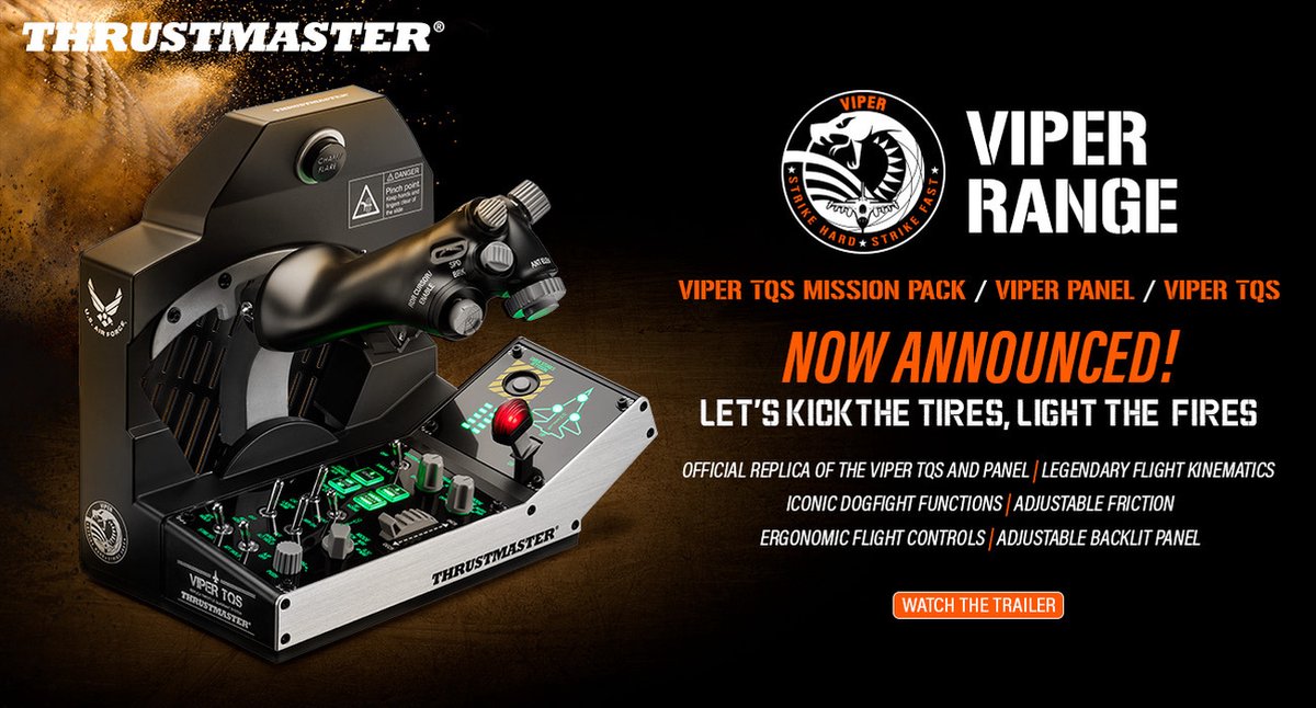 Test Thrustmaster Viper TQS