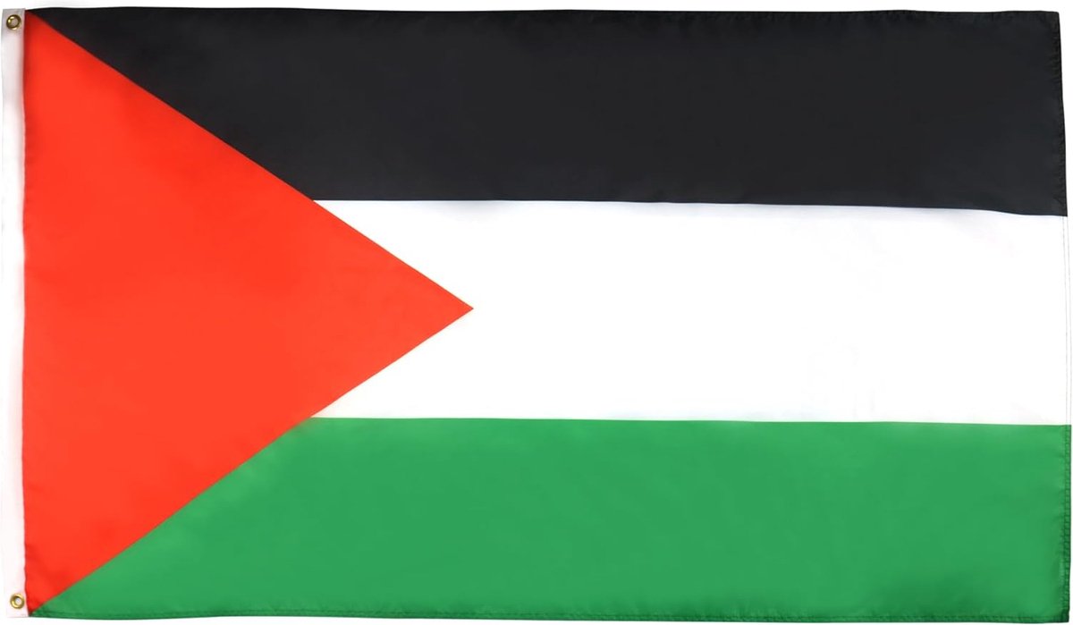 Drapeau Palestinien 150 x 90 cm, Drapeau de la Palestine en