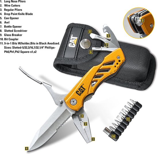 CAT® MultiTool en PocketTool gift set bol