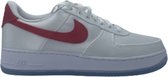 Nike - Air Force 1 '07 ESS SNKR - Sneakers - Dames - Wit/Rood - Maat 43