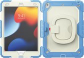 Tablet Hoes voor Kinderen - Geschikt voor iPad Hoes 7e, 8e, 9e Generatie - 10.2 inch (2019-2021) - Blauw