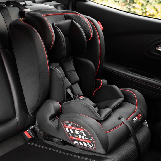 Carkids I-Size Autostoeltje Jessie 76-150cm Isofix Zwart/Rood van CARKIDS. — afbeelding 5