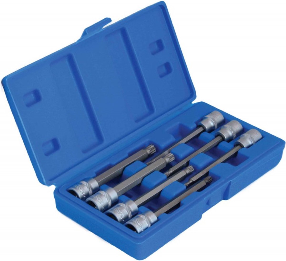 7 Delige Profi 3/8"” Lange Veeltand Doppenset 4-10