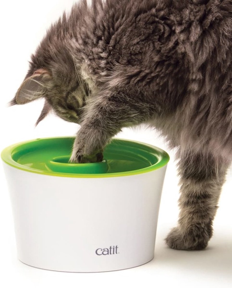 Fontaines d'eau - Pour chats - Abreuvoir Catit Deluxe 3L avec dôme