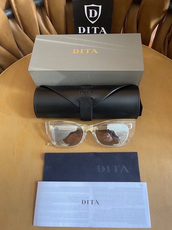 Lunettes de soleil DITA CRISTAL OR | DITA REDEEMER DTS530 CRYSTAL GOLD ÉDITION LIMITÉE taille 54