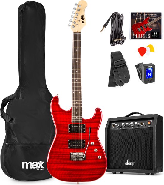 Guitare électrique avec amplificateur de guitare - MAX Gigkit