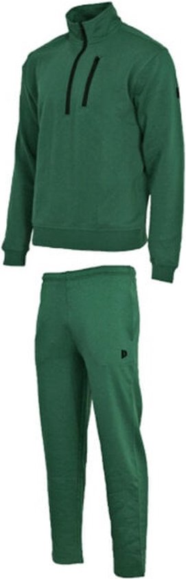 Donnay - Joggingsuit Milan - Joggingpak - Forrest green (236)- Maat XXL
