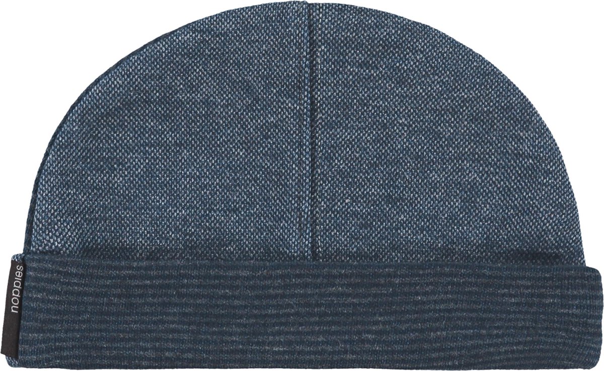 Noppies Kindermuts Vienna - Blue Denim - Maat 0M-3M