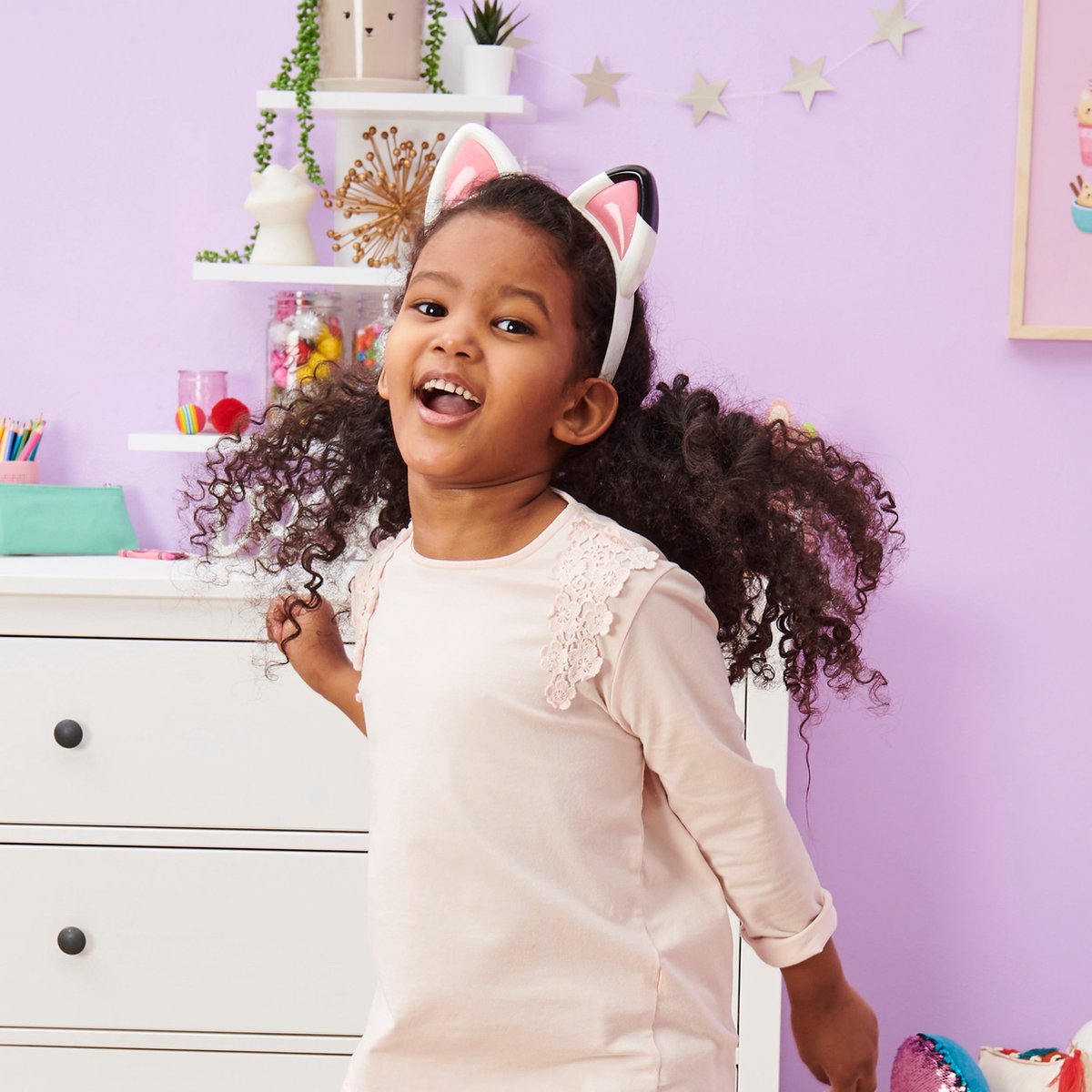 Gabby's Poppenhuis - Kattenoren haarband - Met lichtjes, muziek en geluiden - Gabbys Poppenhuis - Gabby's Dollhouse — afbeelding 7