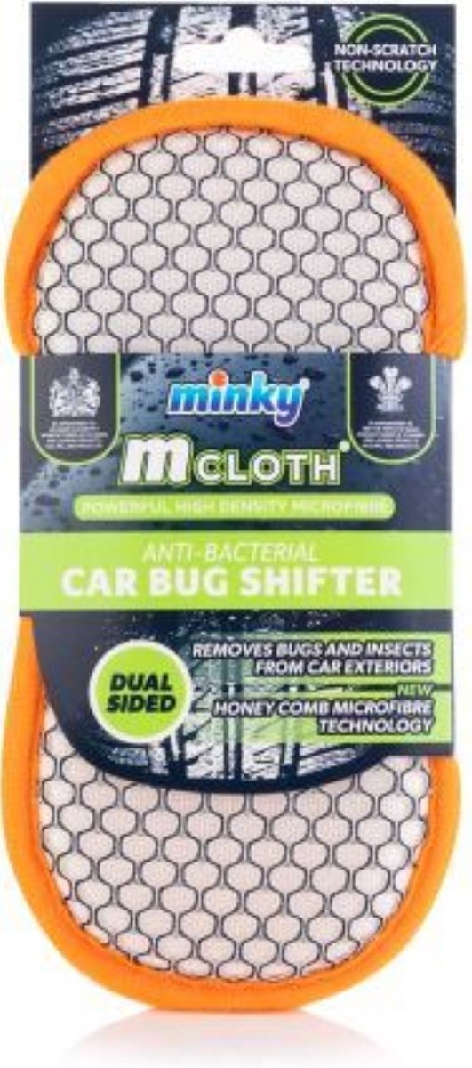 Goedkoopste Minky - Schoonmaakpad Anti-Bacterieel Anti-Insect - Polyester - Oranje