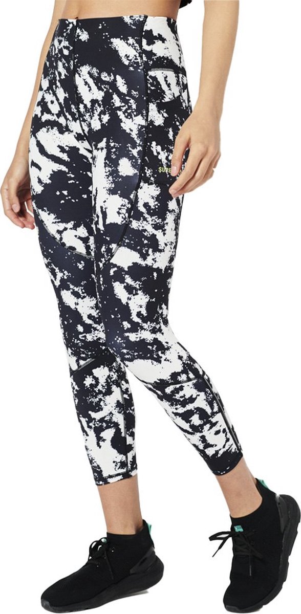 Superdry Run 7/8 Leggings Vrouw Mono Etch
