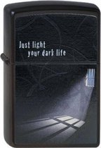 Aansteker Zippo Just Light Your Dark Life