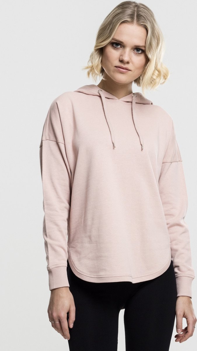 Urban Classics Ladies Oversized Terry Hoodie Trui met capuchon M Dames Zwart