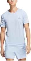 Adidas Run Icons 3s T-shirt Met Korte Mouwen Blauw S Man