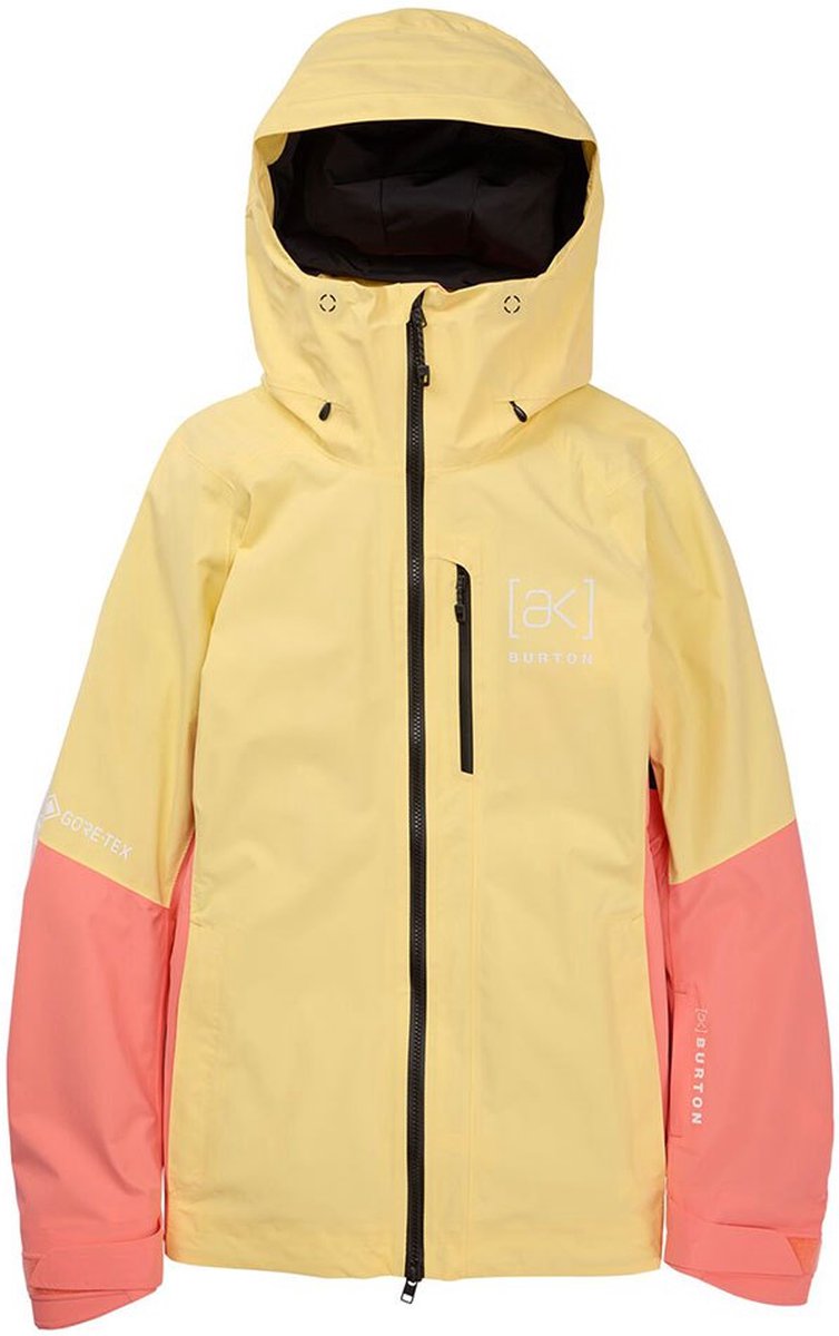 Burton Ak Upshift Goretex 2l Jas Vrouw Geel
