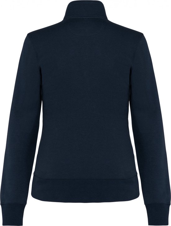 Sweatshirt Dames XXL Kariban Rolkraag Lange mouw Navy 80% Katoen, 20% Polyester