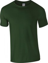 Bella - Unisex Poly-Cotton T-Shirt - Navy Marble - XL