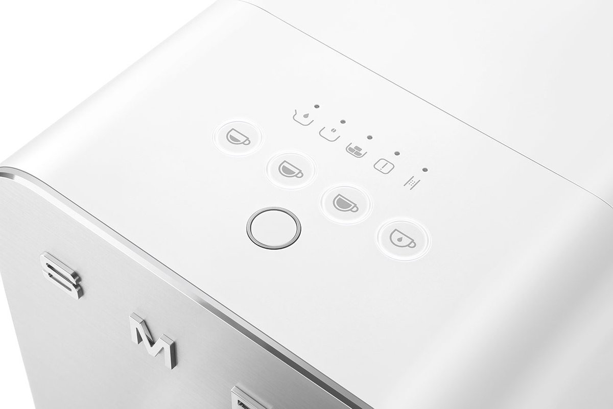 SMEG BCC11WHMEU Volautomatische Espressomachine - Mat Wit - afbeelding 3