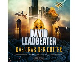 Omslag van DAS GRAB DER GÖTTER (Matt Drake Abenteuer 4)