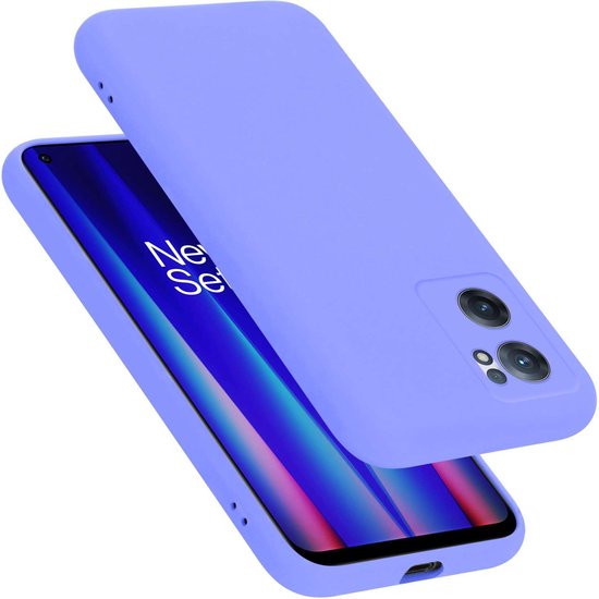 Coque Cadorabo pour OnePlus Nord CE 2 5G en VIOLET CLAIR LIQUIDE - Housse de protection en silicone TPU flexible