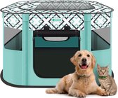 Draagbare puppy box opvouwbare hondenbox upgrade huisdier oefening kennel tent voor puppy hond kat konijn, premium 600D Oxford doek, afneembare rits top, binnen en buiten gebruik.