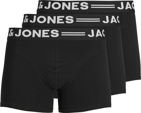 JACK&JONES ADDITIONALS SENSE TRUNKS 3-PACK NOOS Heren Onderbroek - Maat S